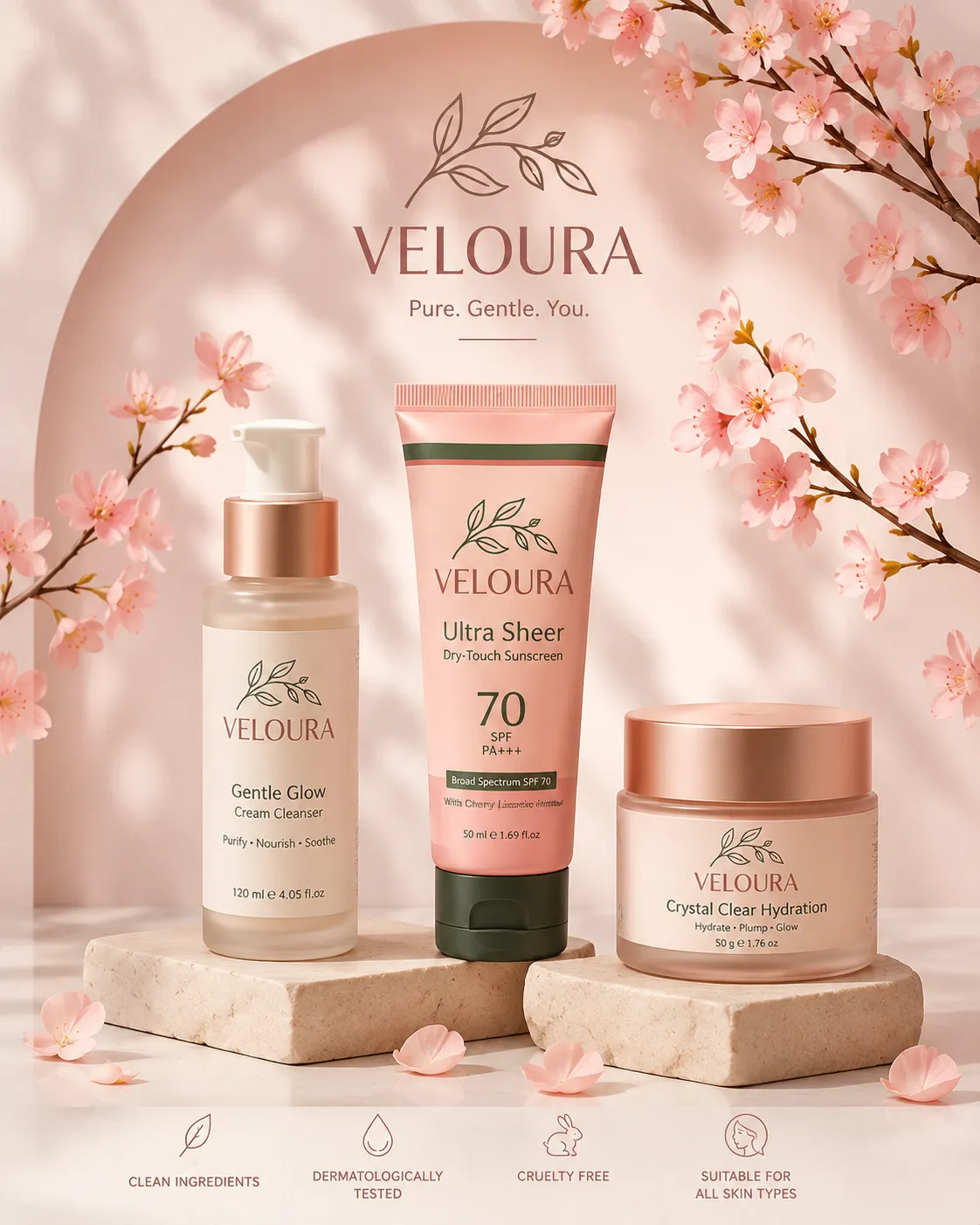 Veloura Brand Transformation Hero